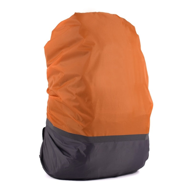 2개 세트 야외 등산용 컬러 매칭 발광 백팩 레인 커버, S 18-30L, M 30-40L, L 45-55L, XL 58-70L