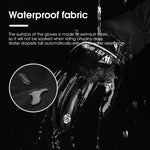 WEST BIKING YP0211220 겨울용 따뜻한 플리스 스키 장갑 실리콘 미끄럼 방지 라이딩 장갑, M, L, XL