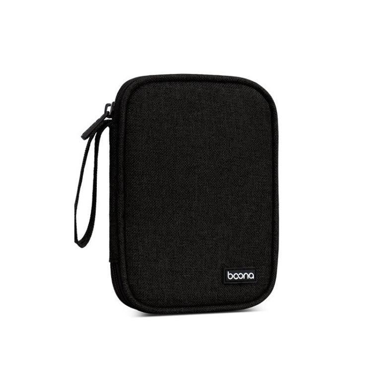 Baona BN-C003 모바일 하드 디스크 보호 커버 휴대용 저장 하드 디스크 가방, 이중층 (회색), 이중층 (검정), 단층 (회색), 단층 (검정)