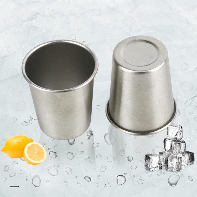 304 스테인리스 스틸 맥주 머그 방수 어린이 물컵, 용량: 50ml, 50ml