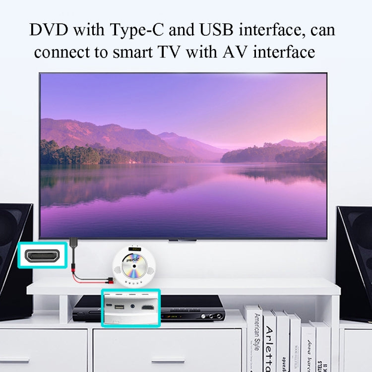 L3B 타입-C USB to HDMI 호환 오디오 전송 3-in-1 HD 케이블 TV 화면 연결기, L3B