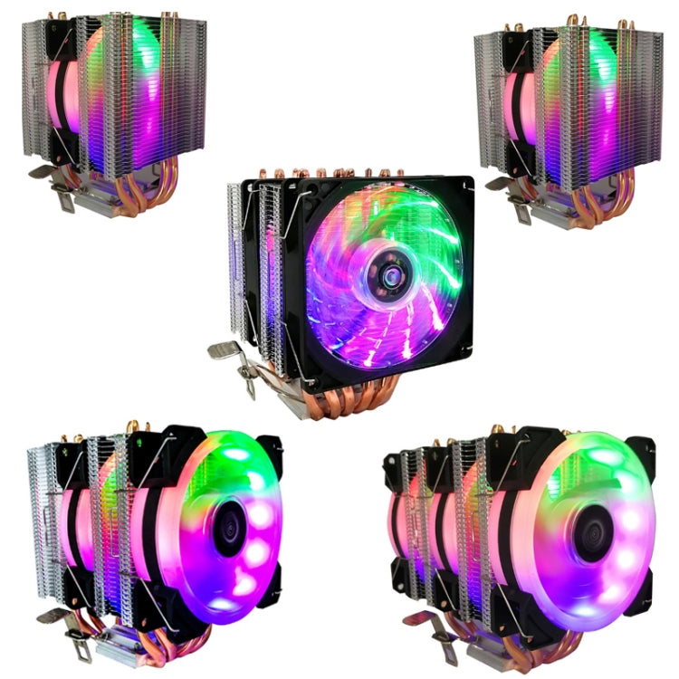 COOL STORM CT-4U-9cm 히트파이프 듀얼 타워 CPU 라디에이터 구리 파이프 9cm 팬 인텔/AMD 플랫폼용 사양：, Aurora 단일 팬 3라인, Aurora 단일 팬 4라인, Aurora 이중 팬 3라인, Aurora 삼중 팬 3라인