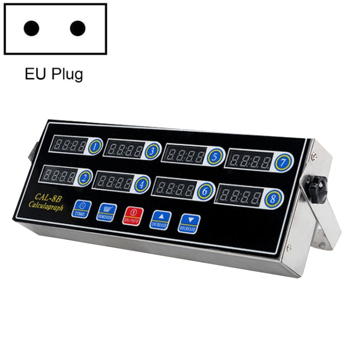 주방 타이머 프라이드 치킨 버거 베이킹 타이머, EU 플러그, 4채널, 6채널, 8채널, 12채널