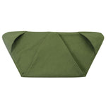 Outdoor Triangle Stool Camp Waterproof Canvas Portable DIY Chair Scorpion Fishing Stool, Black, Khaki, Army Green, Brown