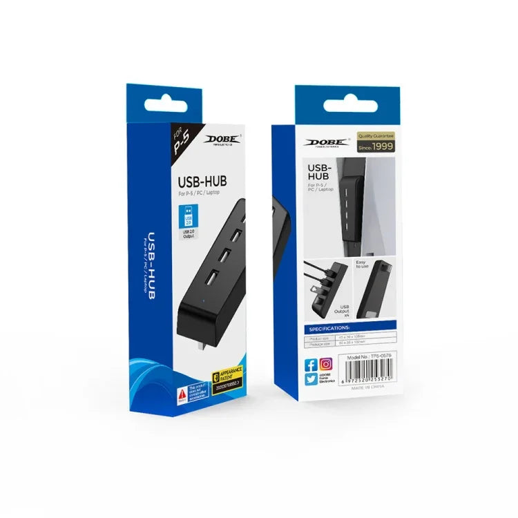 DOBE TP5-0576 PS5용 USB 허브 고속 전송 확장 허브 컨버터, TP5-0576
