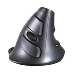 DELUX M618 6키 수직 달팽이 인체공학 무선 마우스, 무선