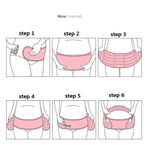 산전 복부 지지 3피스 통기성 복부 지지 벨트 임산부 출산 전용, S, M, L, XL, XXL