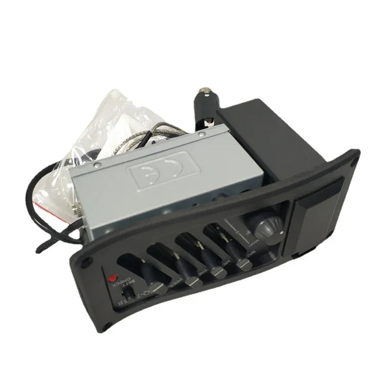 EQ-7545R 기타 4밴드 이퀄라이저 EQ 우드 기타 개조 픽업 악기 액세서리, EQ-7545R