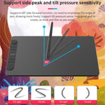 VEIKK VK1060PRO 디지털 태블릿 손그림 보드 전자 드로잉 보드 휴대폰 연결 가능, VK1060PRO