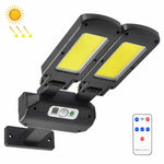 TG-TY097 2 헤드 태양광 야외 인체 감지 벽등 정원 가로등 LED 조명, 200 COB