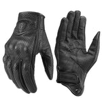 GHOST RACING GR-ST06 통기성 터치 스크린 오토바이 라이딩 가죽 장갑 낙하 방지 모터사이클 장갑, M, L, XL