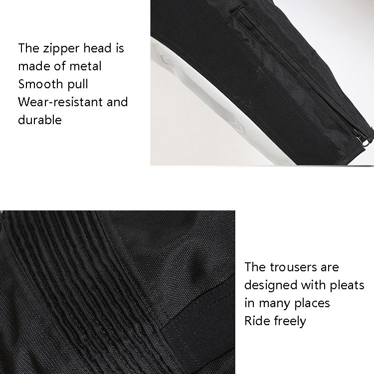 GHOST RACING GR-K06 Motorcycle Riding Trousers Racing Motorcycle Anti-Fall Windproof Keep Warm Pants, M, L, XL, XXL, XXXL, XXXXL
