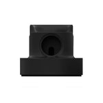 2-in-1 스마트워치 충전 거치대 데스크탑 실리콘 시계 충전 스탠드 Apple Watch용, 검정, 흰색, 분홍, 딥 블루, 회색