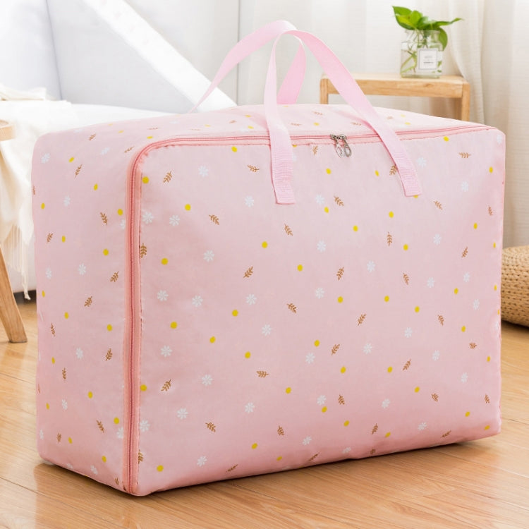 옥스포드 천 이불 방습 방수 수납 가방 지퍼 휴대용 이사 가방, 55x33x20cm, 58x38x22cm, 60x50x25cm