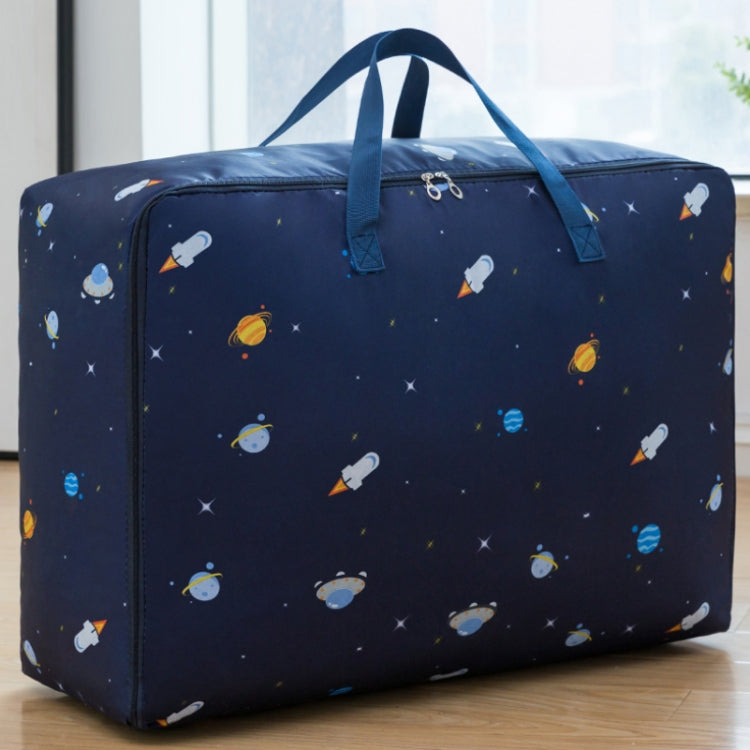 옥스포드 천 이불 방습 방수 수납 가방 지퍼 휴대용 이사 가방, 55x33x20cm, 58x38x22cm, 60x50x25cm