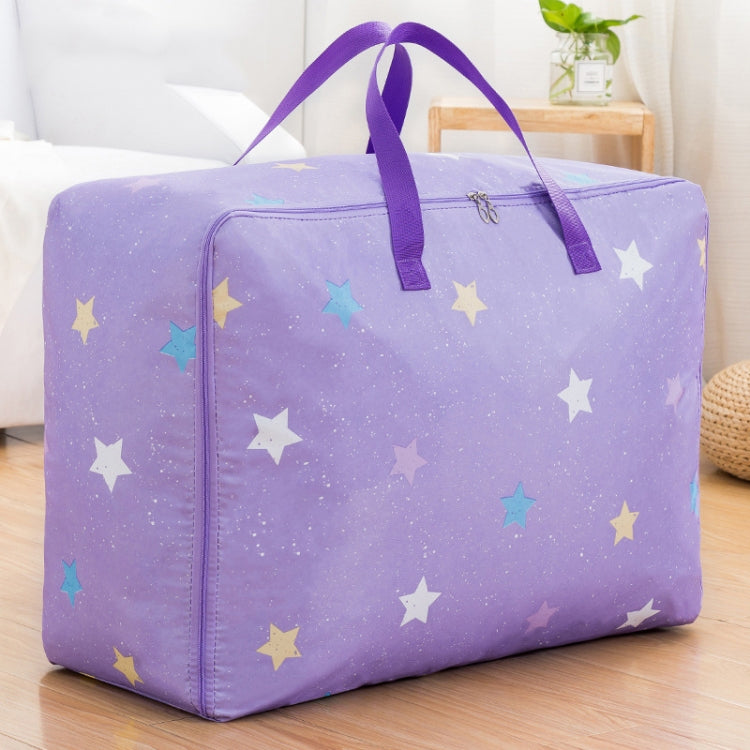 옥스포드 천 이불 방습 방수 수납 가방 지퍼 휴대용 이사 가방, 55x33x20cm, 58x38x22cm, 60x50x25cm