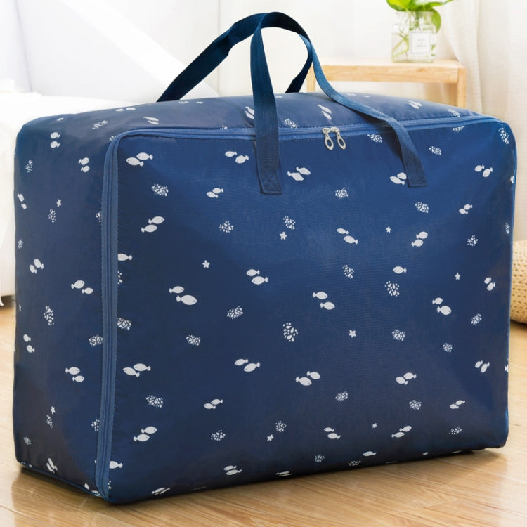 옥스포드 천 이불 방습 방수 수납 가방 지퍼 휴대용 이사 가방, 55x33x20cm, 58x38x22cm, 60x50x25cm
