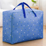 옥스포드 천 이불 방습 방수 수납 가방 지퍼 휴대용 이사 가방, 55x33x20cm, 58x38x22cm, 60x50x25cm