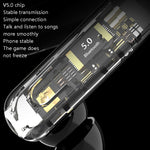 YX18 블루투스 5.1 이어훅 비즈니스 스포츠 단일 이어폰, 블랙, 화이트, 스카이 블루, 핑크