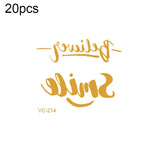 20개 방수 총각 파티 핫스탬핑 결혼식 신부 타투 스티커, VC-204, VC-205, VC-206, VC-207, VC-208, VC-209, VC-210, VC-211, VC-212, VC-213, VC-214, VC-215, VC-216, VC-217, VC-218, VC-227, VC-228, VC-229, VC-230, VC-231, VC-232, VC-233