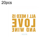 20개 방수 총각 파티 핫스탬핑 결혼식 신부 타투 스티커, VC-204, VC-205, VC-206, VC-207, VC-208, VC-209, VC-210, VC-211, VC-212, VC-213, VC-214, VC-215, VC-216, VC-217, VC-218, VC-227, VC-228, VC-229, VC-230, VC-231, VC-232, VC-233