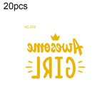 20개 방수 총각 파티 핫스탬핑 결혼식 신부 타투 스티커, VC-204, VC-205, VC-206, VC-207, VC-208, VC-209, VC-210, VC-211, VC-212, VC-213, VC-214, VC-215, VC-216, VC-217, VC-218, VC-227, VC-228, VC-229, VC-230, VC-231, VC-232, VC-233