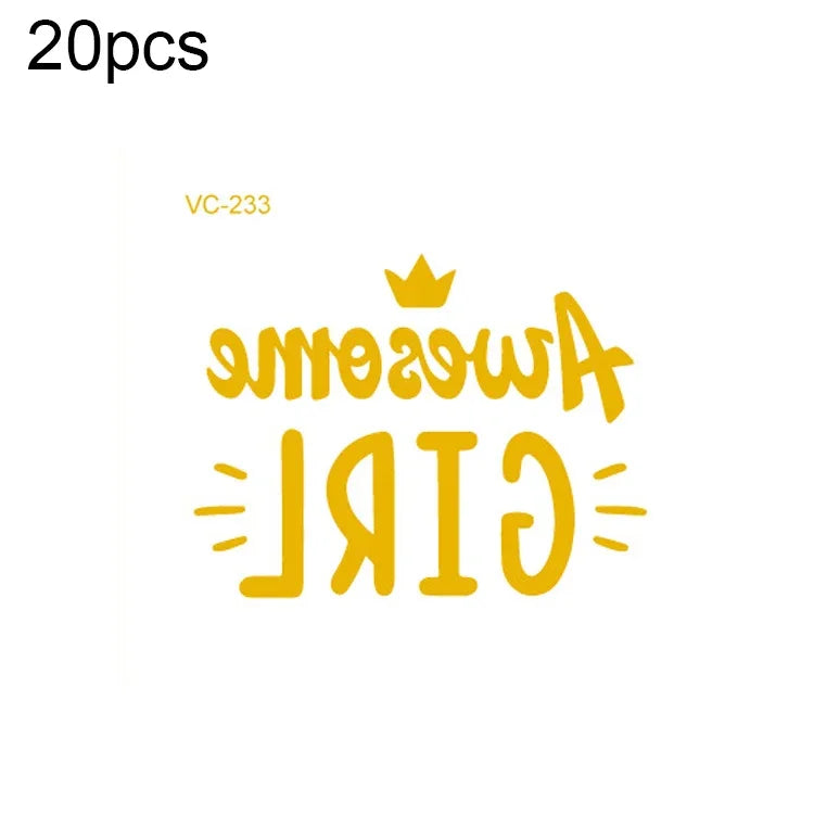 20개 방수 총각 파티 핫스탬핑 결혼식 신부 타투 스티커, VC-204, VC-205, VC-206, VC-207, VC-208, VC-209, VC-210, VC-211, VC-212, VC-213, VC-214, VC-215, VC-216, VC-217, VC-218, VC-227, VC-228, VC-229, VC-230, VC-231, VC-232, VC-233