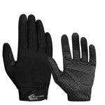 WEST BIKING YP0211223 자전거용 충격 흡수 논슬립 터치 스크린 풀핑거 장갑, M, L, XL