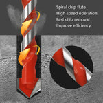 Ceramic Triangle Handle Metal Flashlight Drill Bit, Size: 3mm, 3mm, 4mm, 5mm, 6mm, 8mm, 10mm, 12mm