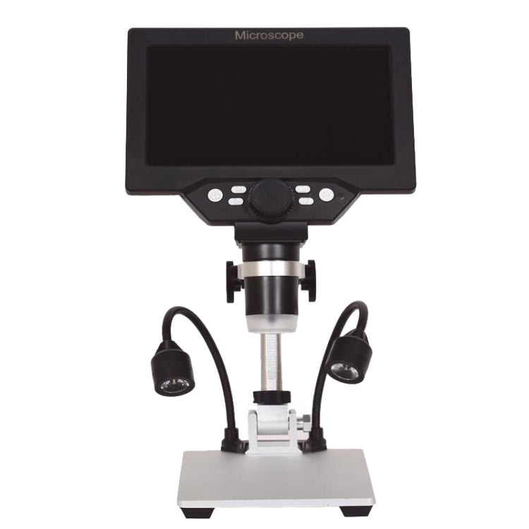 G1200D 7인치 LCD 스크린 1200X 휴대용 전자 디지털 데스크탑 스탠드 현미경, EU 플러그 배터리 포함, US 플러그 배터리 포함, AU 플러그 배터리 포함, UK 플러그 배터리 포함