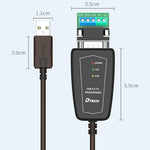 DTECH DT-5019 USB to RS485 / RS422 변환 케이블, FT232 칩, 길이:, 0.5m, 1.5m