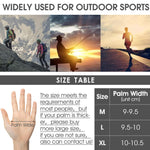 WEST BIKING YP0211222 자전거 라이딩 충격 흡수 반핑거 장갑, M, L, XL