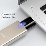 10개 USB 3.0 암컷 to USB-C / 타입-C 수컷 OTG 어댑터, 10개 무지시기