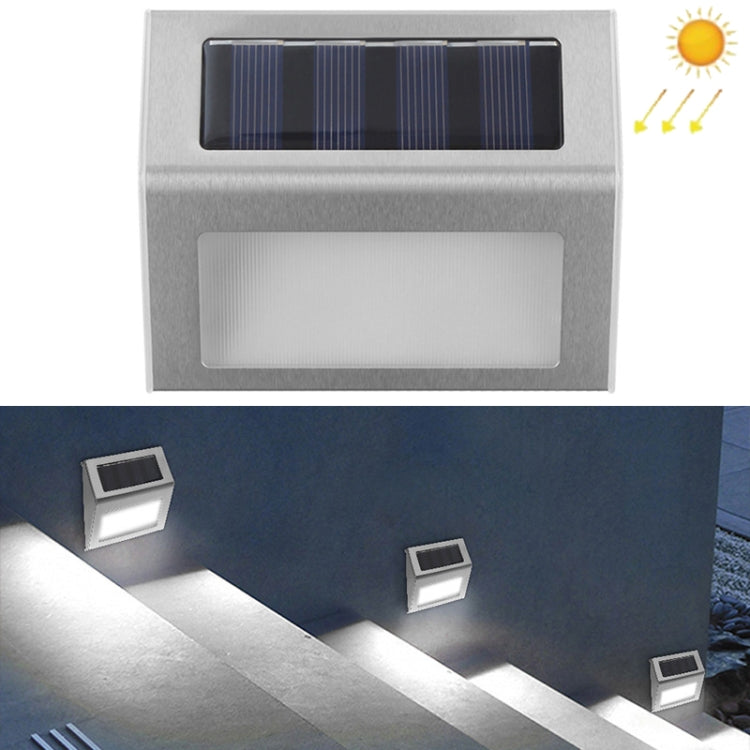 6 LED 태양광 스테인리스 계단 사다리 벽등, 6 LED / 1개