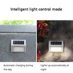 6 LED 태양광 스테인리스 계단 사다리 벽등, 6 LED / 1개