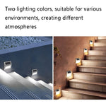 6 LED 태양광 스테인리스 계단 사다리 벽등, 6 LED / 1개