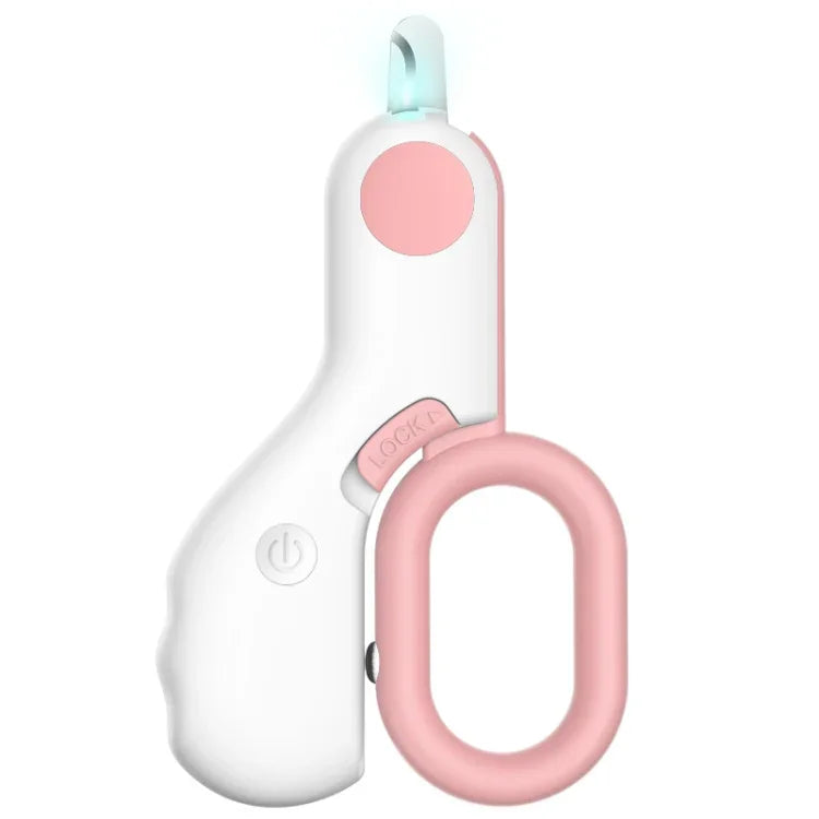 LED 혈관 표시등 애완동물 발톱깎이, 파랑, 분홍