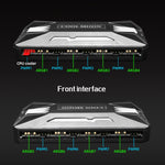 COOLMOON CM-MPAC PWM 5V ARGB 쿨링 팬 리모컨 PC 케이스 섀시용, 스타일:, 4-in-1 (화이트), 4-in-1 (블랙), 3-in-1 컨트롤러 (화이트), 3-in-1 컨트롤러 (블랙)