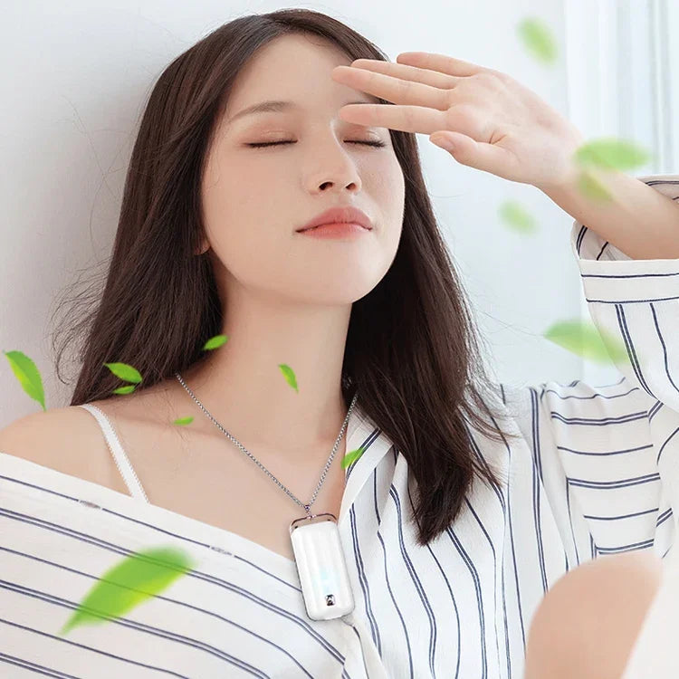 목걸이형 음이온 공기청정기, 목걸이형 공기청정기