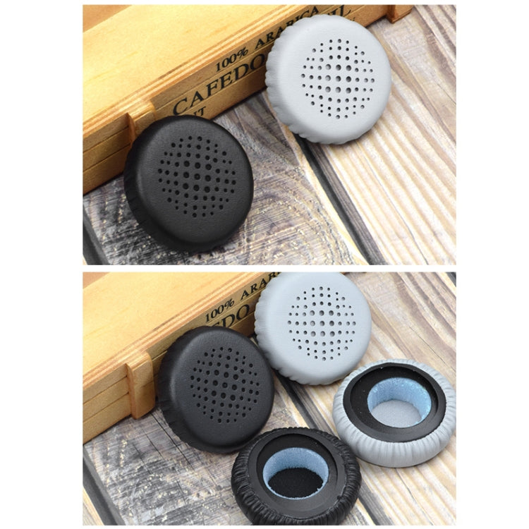 2개입 헤드셋 허니콤 이어머프 Jabra Evolve 20se / 30II / 40 / 65+ / 75+용, 블랙, 그레이