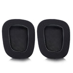 2개입 헤드셋 스폰지 이어패드 Logitech G633 / G933용, 블랙 젤
