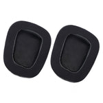 2개입 헤드셋 스폰지 이어패드 Logitech G633 / G933용, 블랙 젤