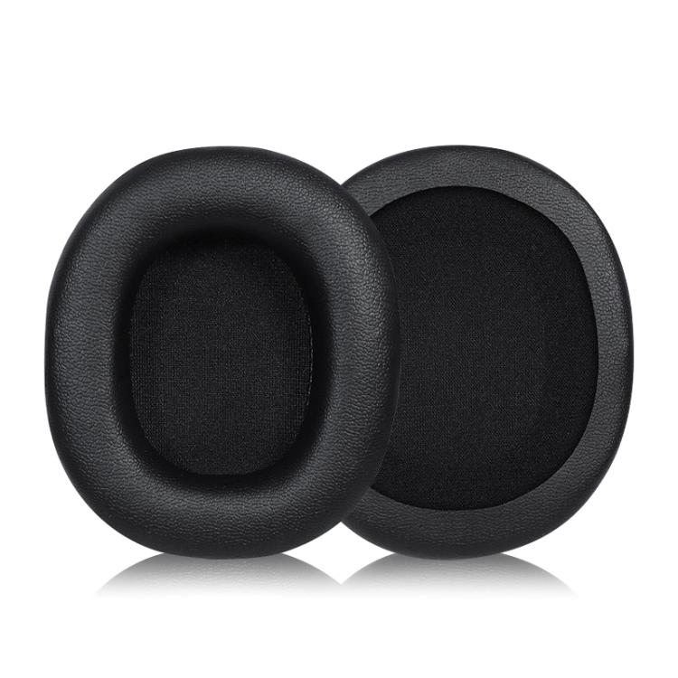 2개입 프로틴 스킨 헤드셋 이어머프 Audio-Technica ATH-SR30BT용, 블랙 프로틴 가죽