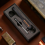 A001 Car Keychain Leather Long Key Rope, Oil Wax Black, Oil Wax Red, Crazy Horse Black, Crazy Horse Brown, Crazy Horse Blue