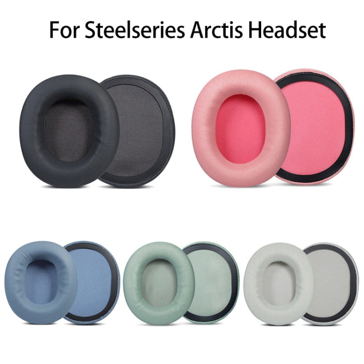 2개입 스폰지 헤드셋 패드 Steelseries Arctis Pro / Arctis 3 / 5 / 7용(블랙 그레이 가죽), TBD0601869701B, TBD0601869701C, TBD0601869701D, TBD0601869701E, TBD0601869701F, TBD0601869701G, TBD0601869701H, TBD0601869701J, TBD0601869701A