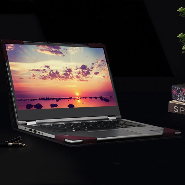 PU 가죽 노트북 케이스, HP Spectre X360 13-AW 13.3용, HP Spectre X360 15-EB 15.6용
