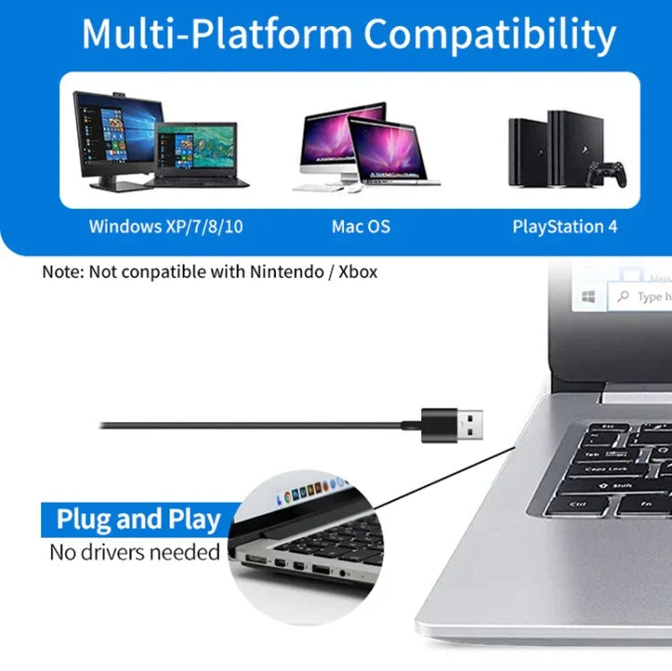 MI520 데스크탑 컴퓨터 구즈넥 콘덴서 마이크, USB 버전 RGB 숨쉬기 램프 포함