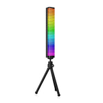 3D Pickup Atmosphere Light Desktop Music Rhythm Lamp,, USB Plug, USB Charging