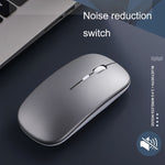 C7002 2400DPI 4키 컬러풀 발광 무선 마우스, 2.4G 화이트, 2.4G 로즈 골드, 2.4G 블랙, 2.4G 실버 그레이, 듀얼 모드 화이트, 듀얼 모드 블랙, 듀얼 모드 실버, 듀얼 모드 골드