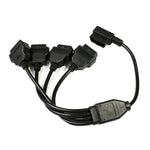 C-MD-4EW 0.5m 16 Pin OBD2 1 for 4 Connection Line, C-MD-4EW